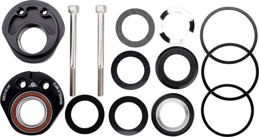 Wheels Manufacturing BB30 Eccentric 24mm Cranks Wheels Manufacturing BB30 Eccentric 24mm Cranks