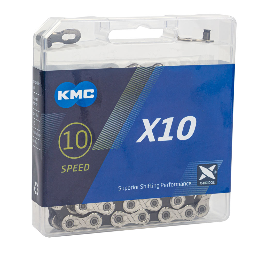 KMC X10 Silver/Black 122L