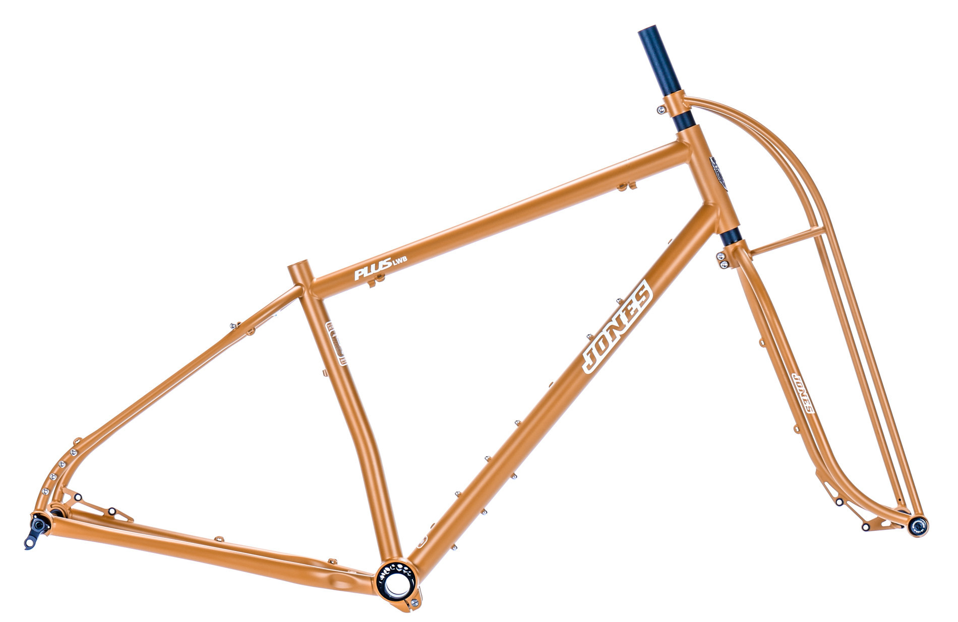 Jones Steel Plus LWB Diamond frameset Orange