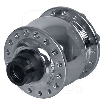 SON 28 Thru Axle 15 100 Hub Dynamo IS SON 28 Thru Axle 15 100 Hub Dynamo IS