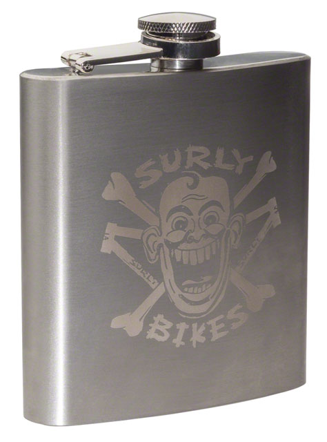 Surly Hip Flask Stainless