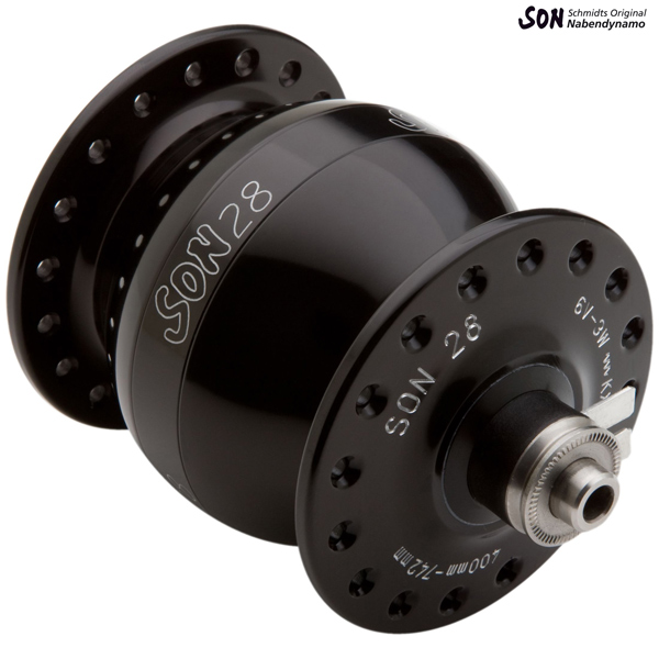 SON 28 QR Hub Dynamo Rimbrake SON 28 QR Hub Dynamo Rimbrake