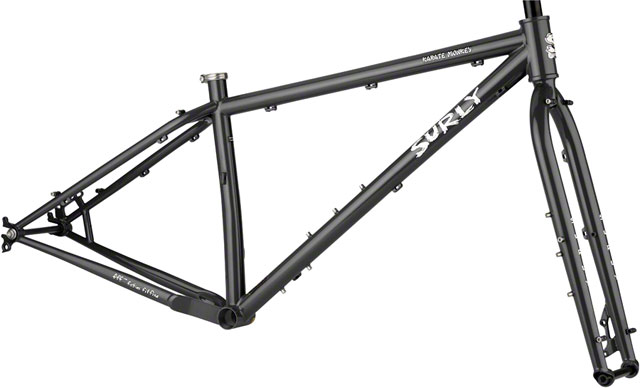 Surly Karate Monkey Frameset - Hi-Viz Black