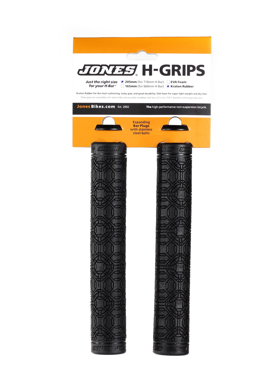 Jones H-Grips – Kraton Rubber 205mm