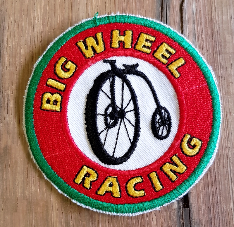 Big Wheel Racing Patch 8cm