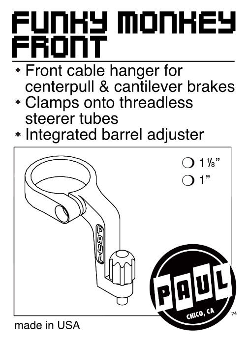 Paul Component Funky Monkey Cable Hanger
