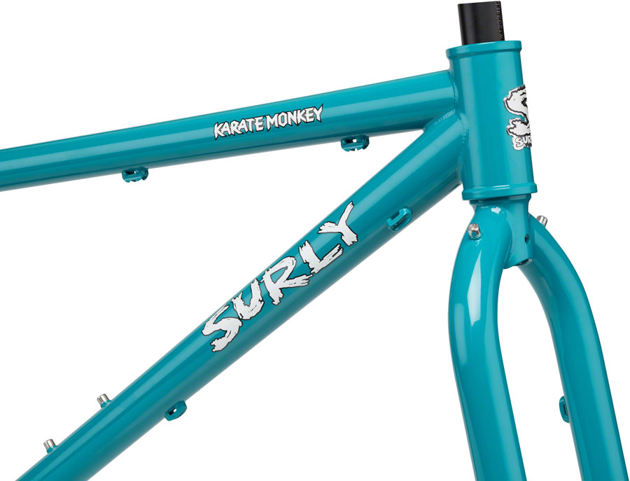Surly Karate Monkey Frameset - Lost at Sea Blue