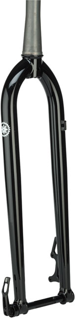 Salsa CroMoto Grande Fork, Thru-Axle, Disc, black