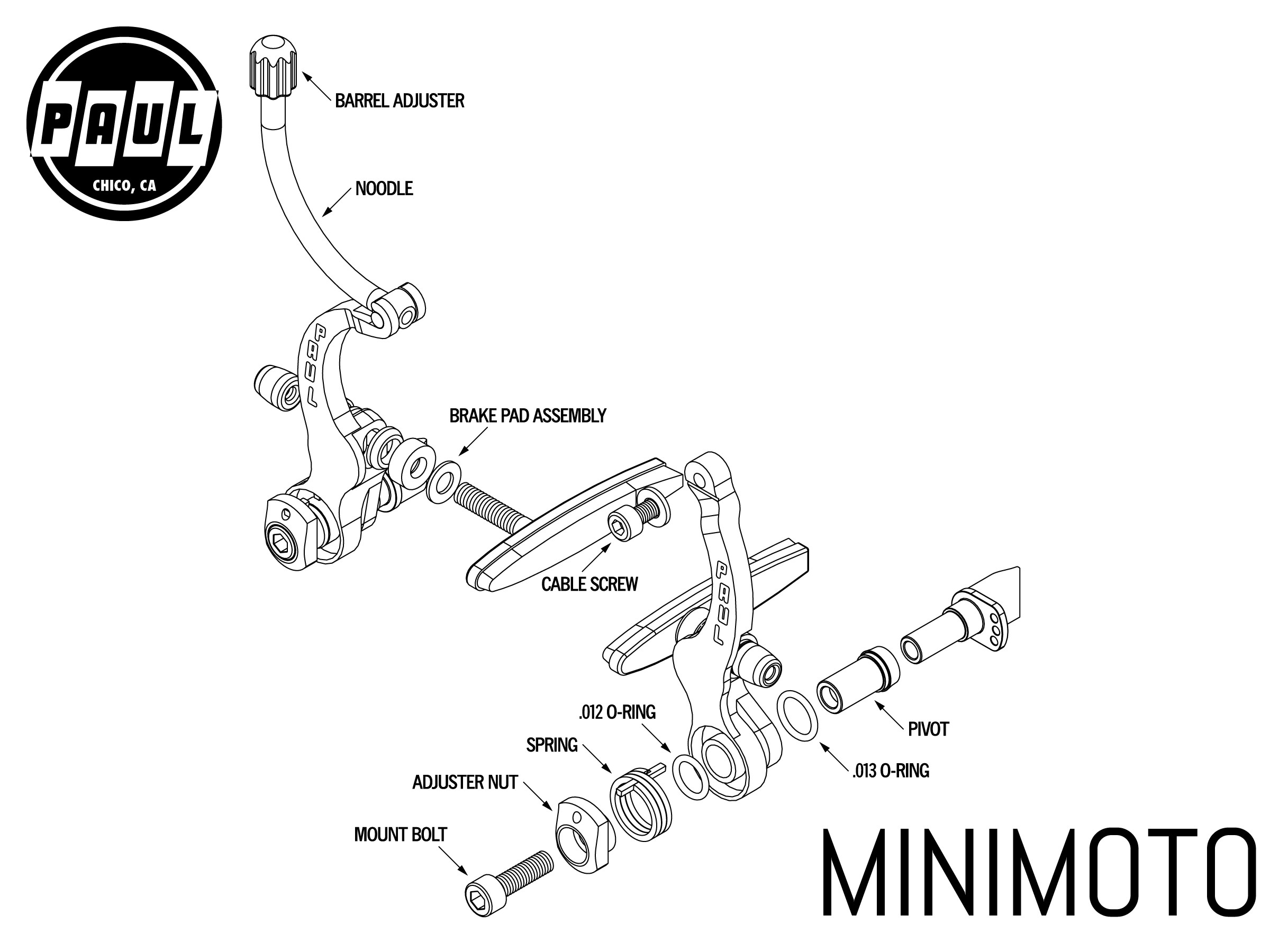 Paul Component Mini Moto Brake