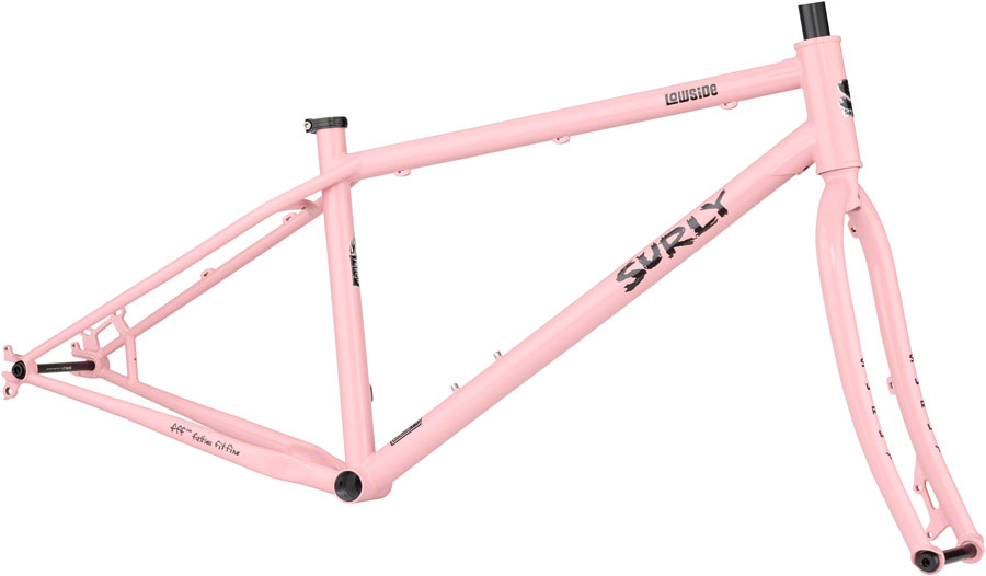 Surly Lowside Frameset - New Pig Smell Pink Surly Lowside Frameset - New Pig Smell Pink