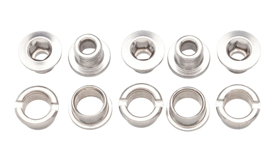 Problem Solvers Double ChainRing Bolts  Alu Problem Solvers Double ChainRing Bolts  Alu