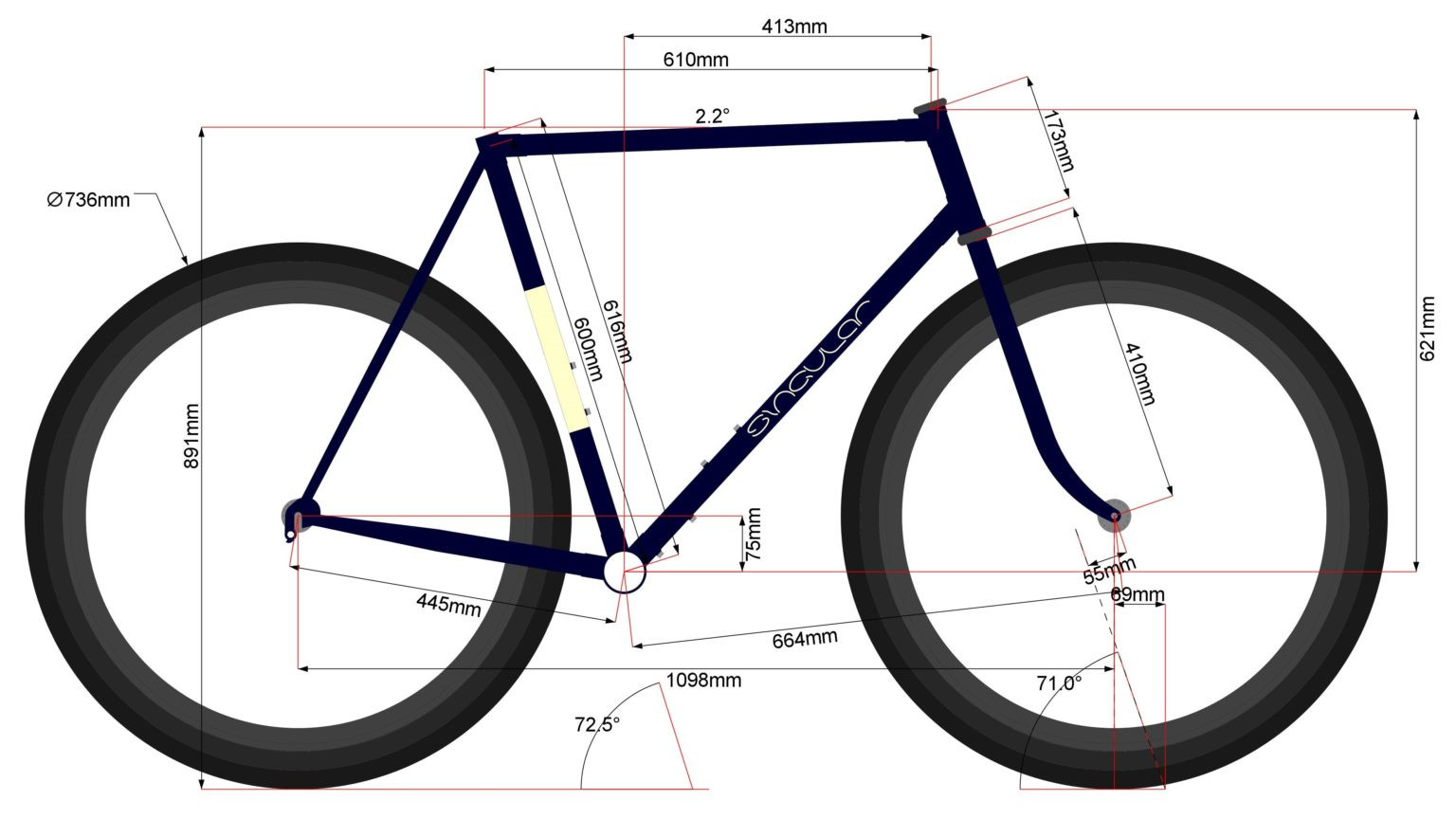 Singular Peregrine Mk3 Frameset