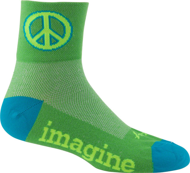 SockGuy Classics Green Peace Sock