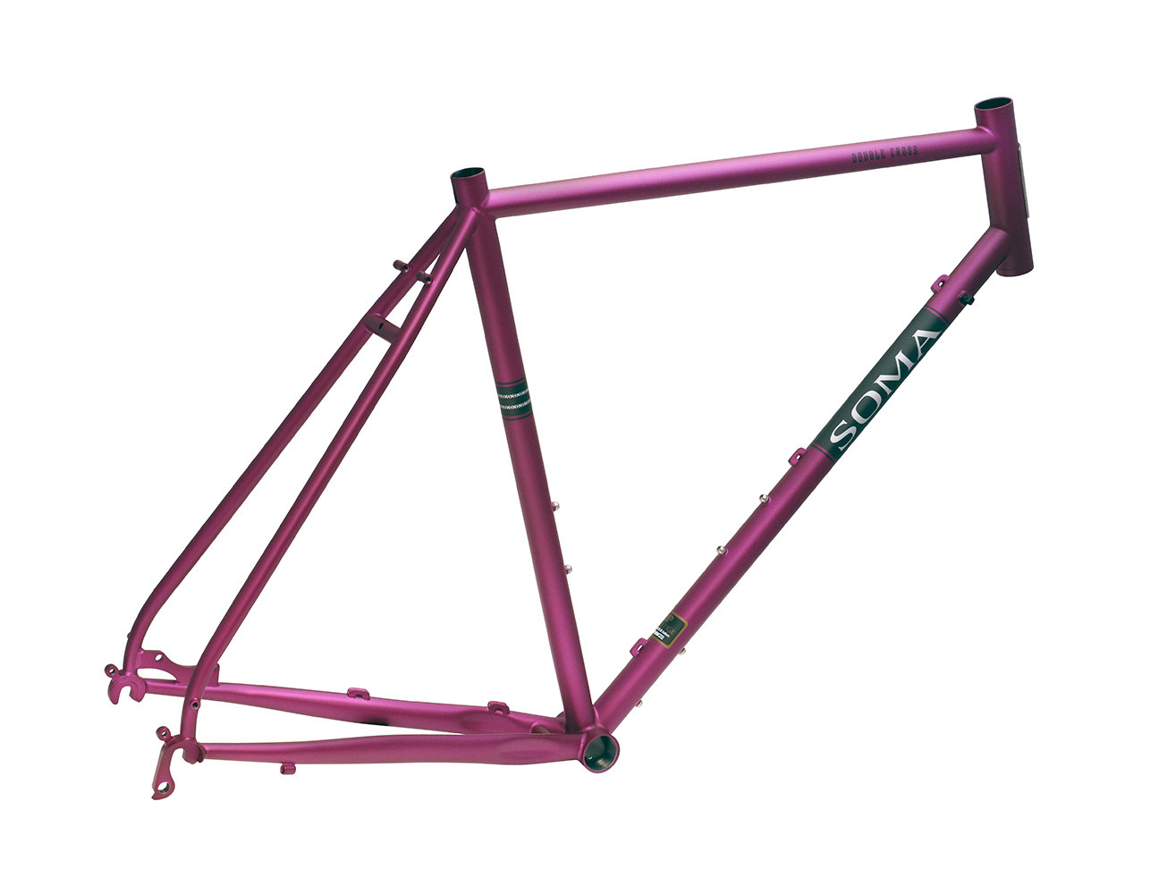 Soma Double Cross Disc Frame - Purple Soma Double Cross Disc Frame - Purple
