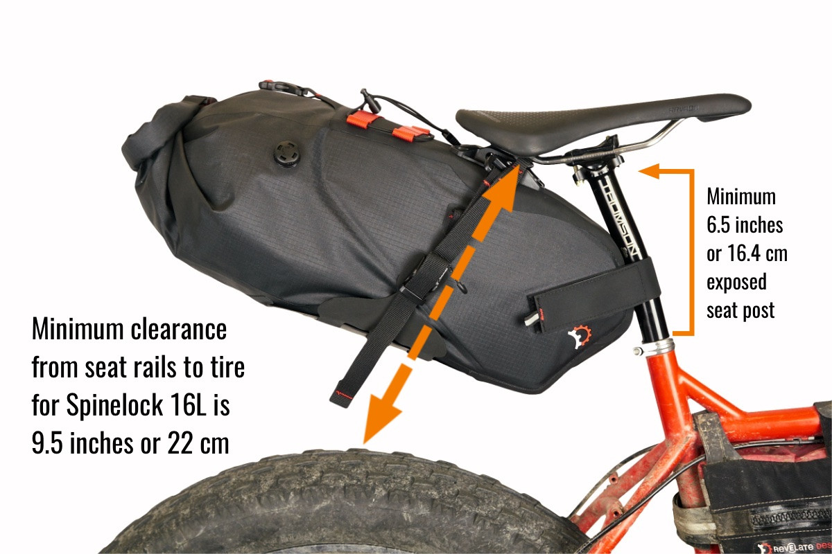 Revelate Designs Spinelock Seat Bag Revelate Designs Spinelock Seat Bag
