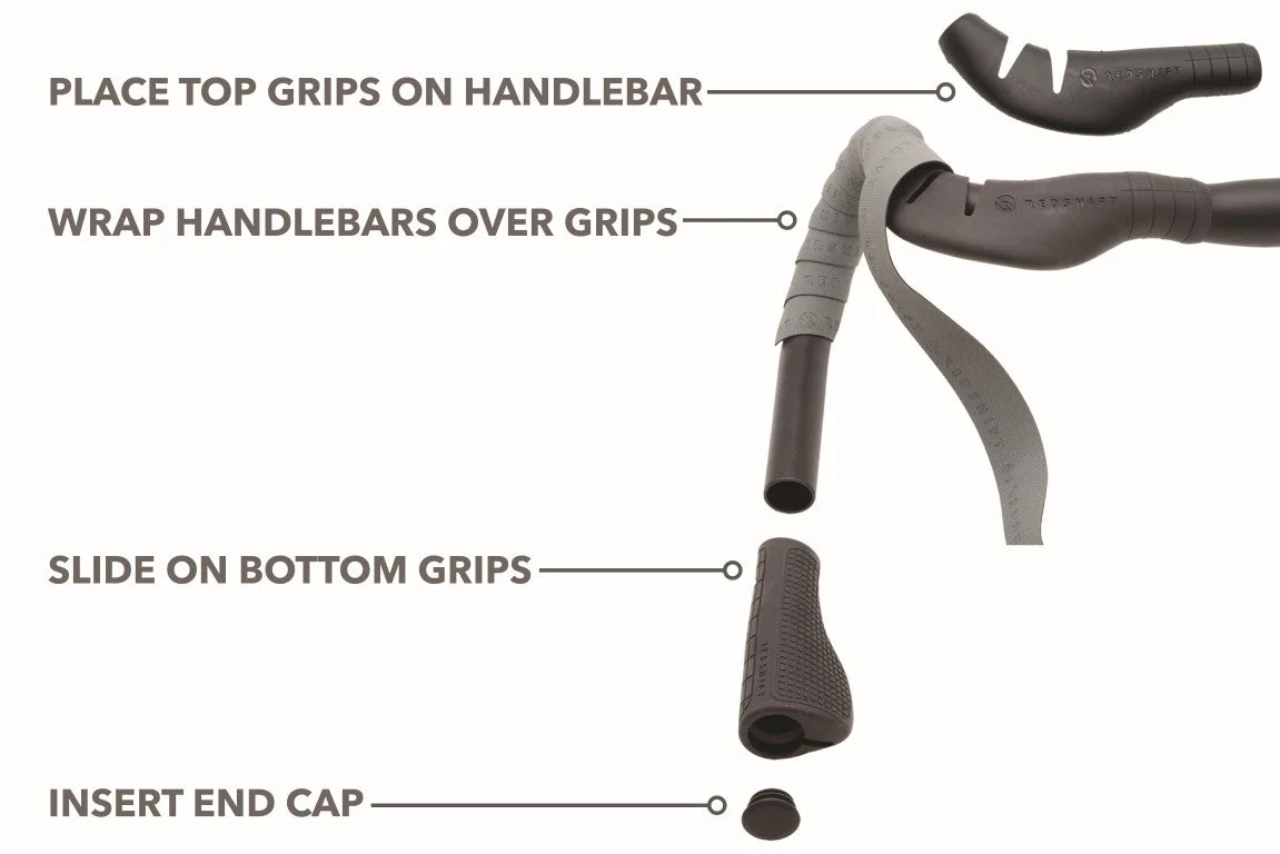 Redshift - Low Flare Top Shelf Handlebar System Redshift - Low Flare Top Shelf Handlebar System