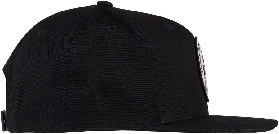 Surly Dark Feather Snapback Hat - Black, Adjustable