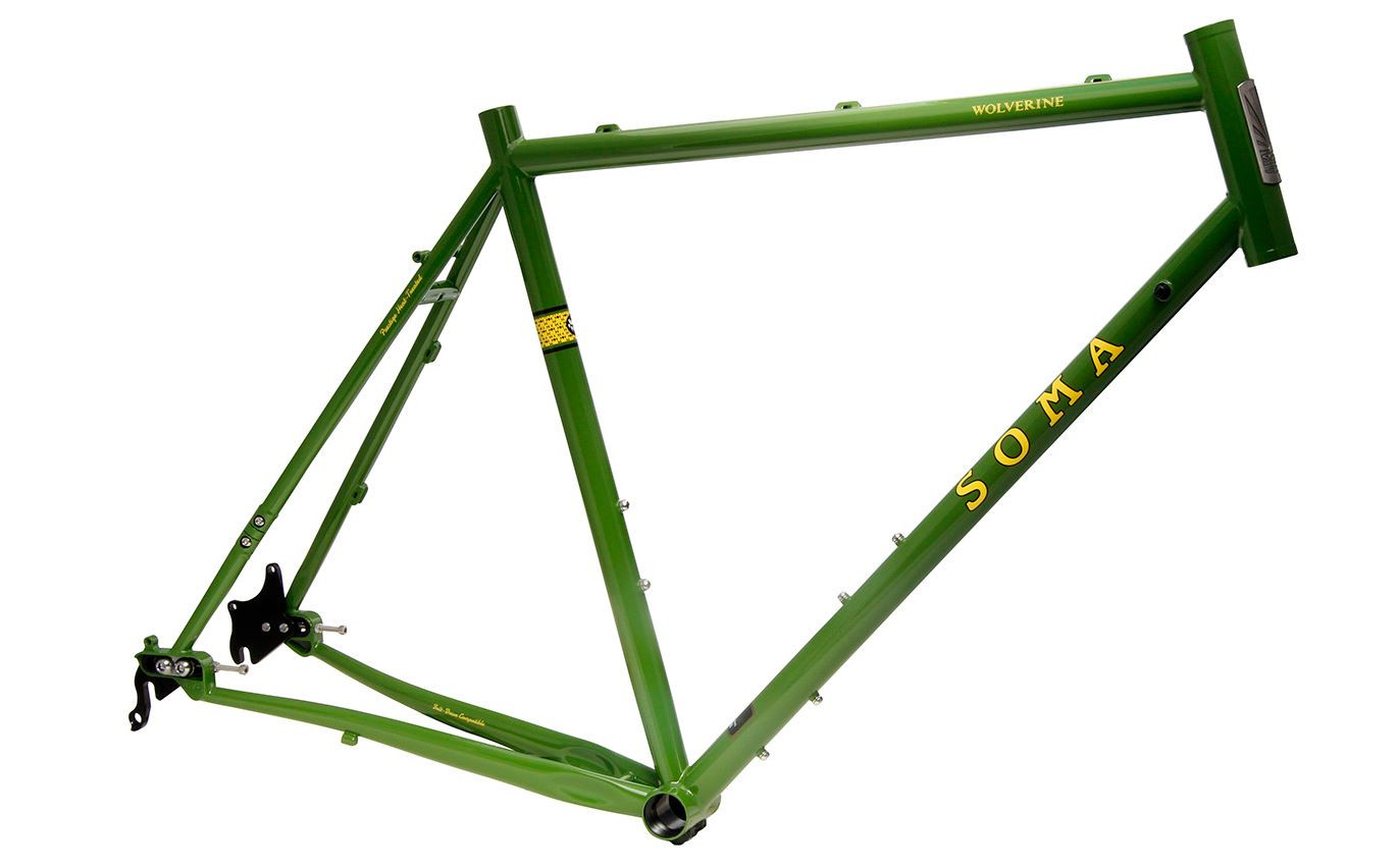 Soma Wolverine Frameset V4 - Type B - Moss Green