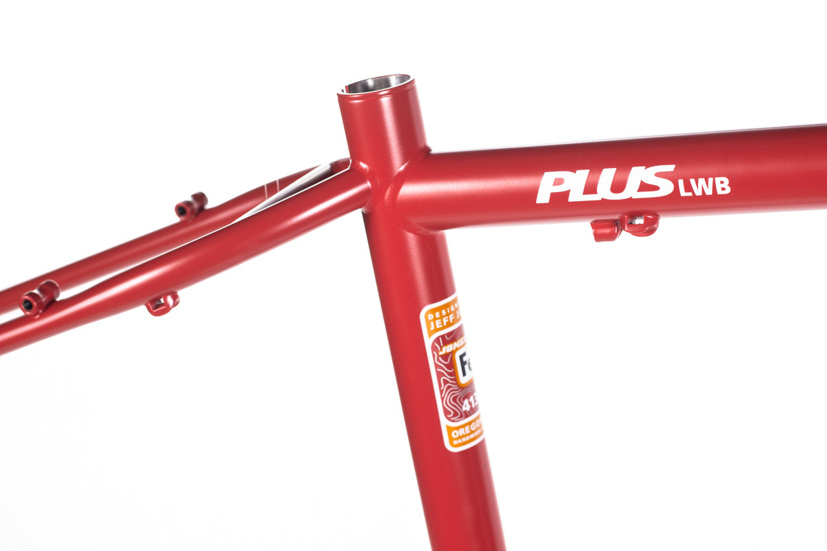 Jones Steel Plus LWB Diamond frameset Black Jones Steel Plus LWB Diamond frameset Black