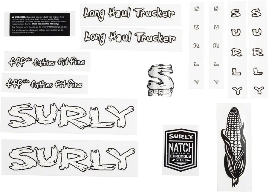 Surly Long Haul Trucker Decal Set