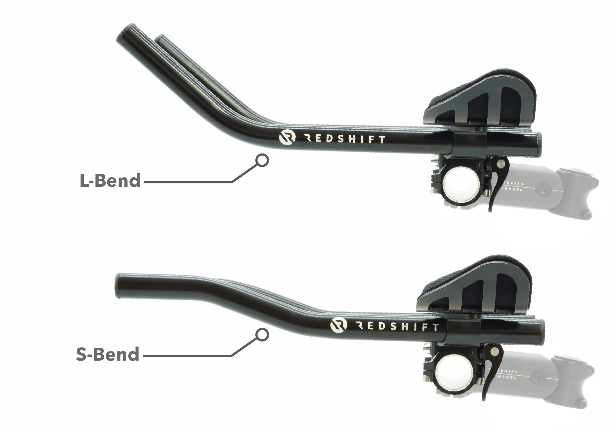 Redshift - QR Clip-On Aero Bar S-Bend