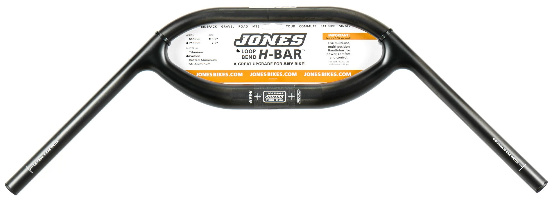 Jones H-Bar® Loop Carbon 35.0