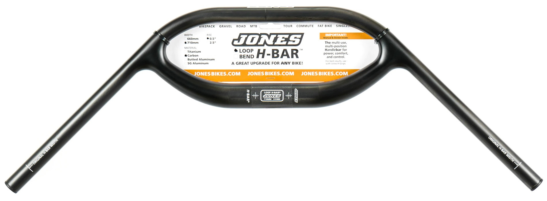 Jones H-Bar® Loop Carbon - Main Image