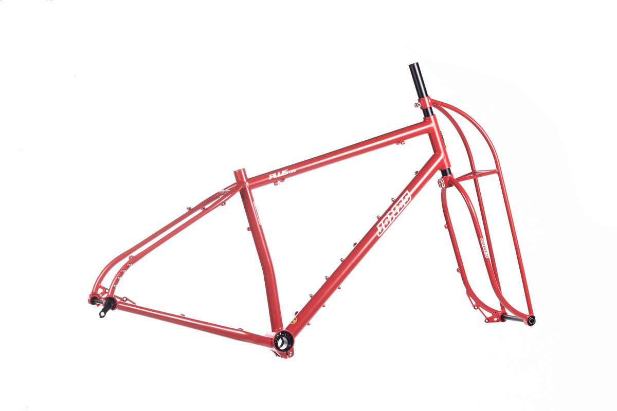 Jones Steel Plus LWB Diamond frameset Zwart