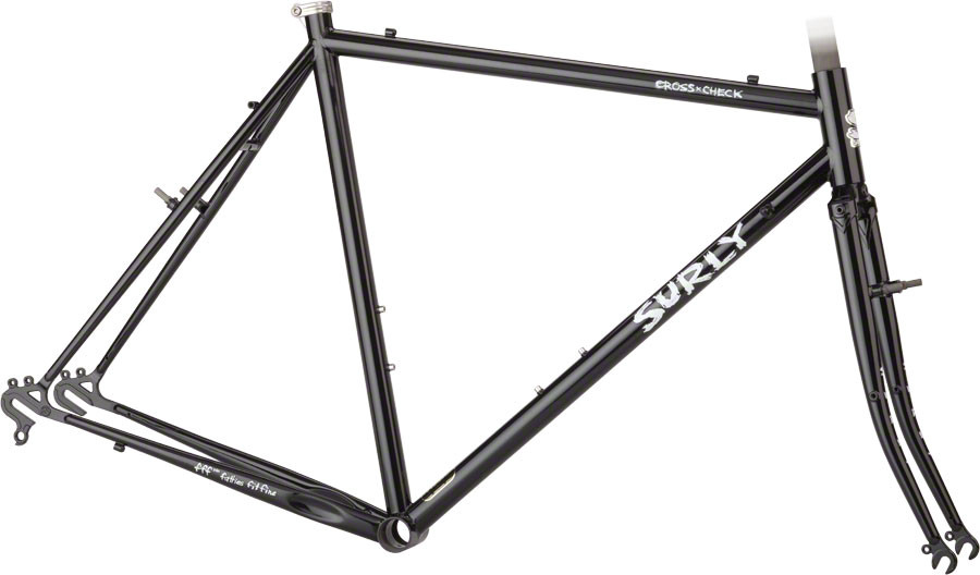 Surly Cross Check Frameset - Gloss Black