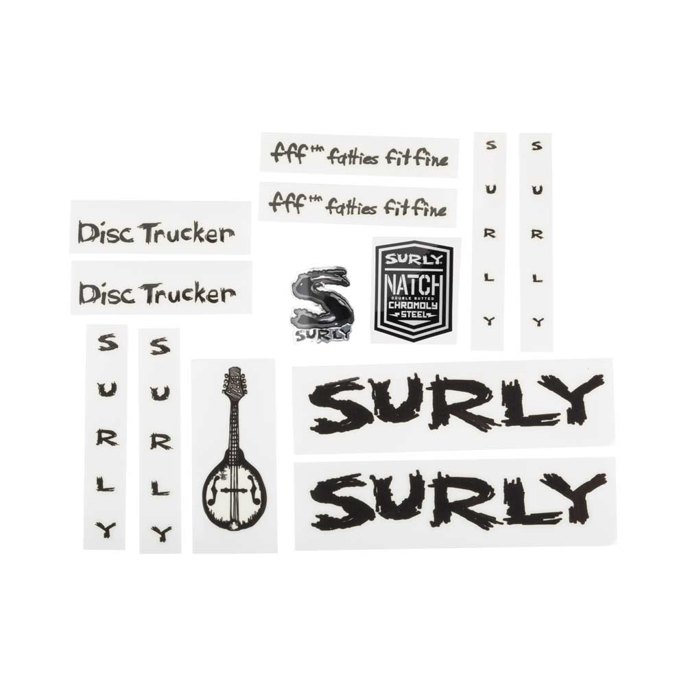 Surly Disc Trucker Decal Set