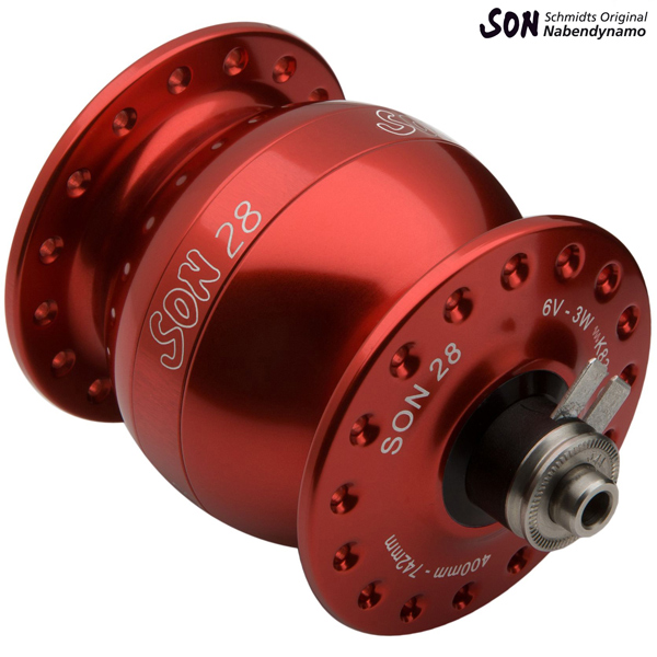 SON 28 QR Hub Dynamo Rimbrake SON 28 QR Hub Dynamo Rimbrake