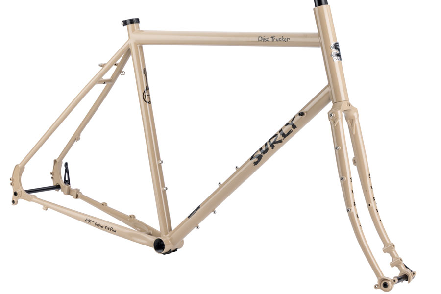 Surly Disc Trucker Frameset 700c -  Grandpa's Khaki