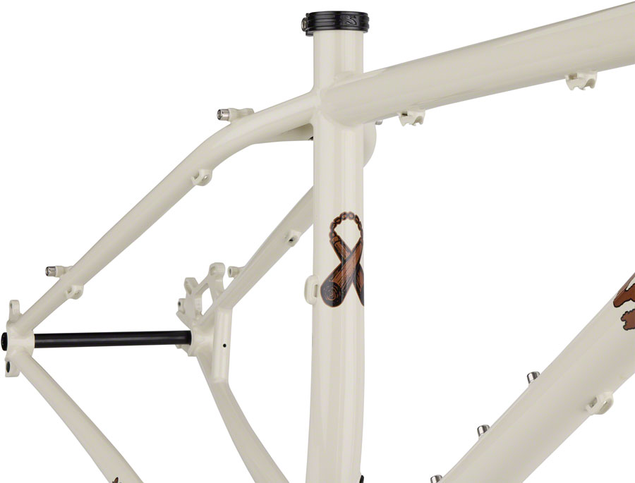 Surly Karate Monkey Frameset - Snow Mold White Surly Karate Monkey Frameset - Snow Mold White