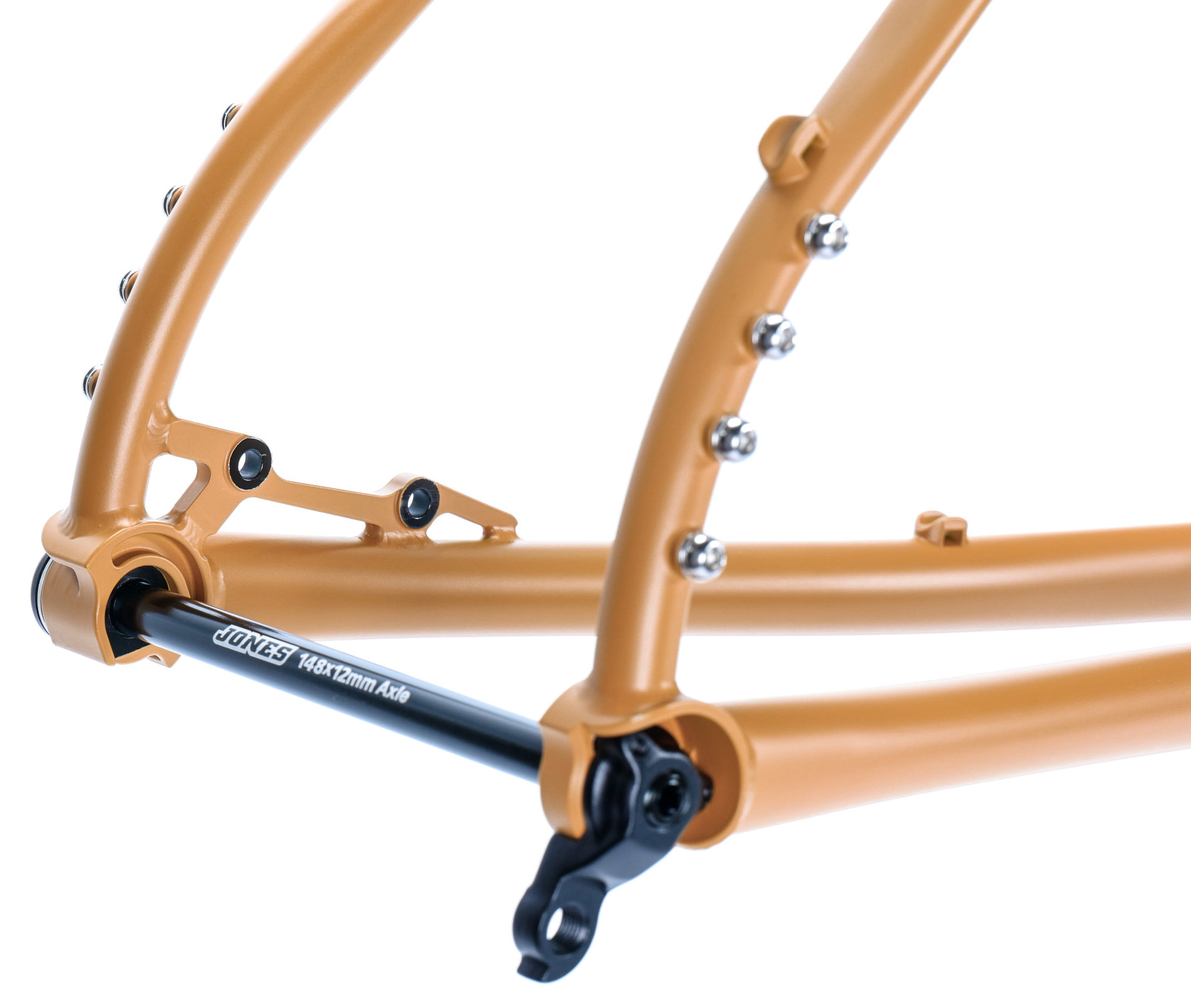 Jones Steel Plus LWB Diamond frameset Orange