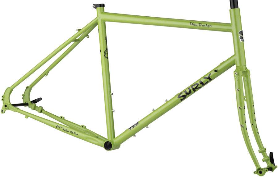 Surly Disc Trucker Frameset 26" Pea Lime Soup Surly Disc Trucker Frameset 26" Pea Lime Soup