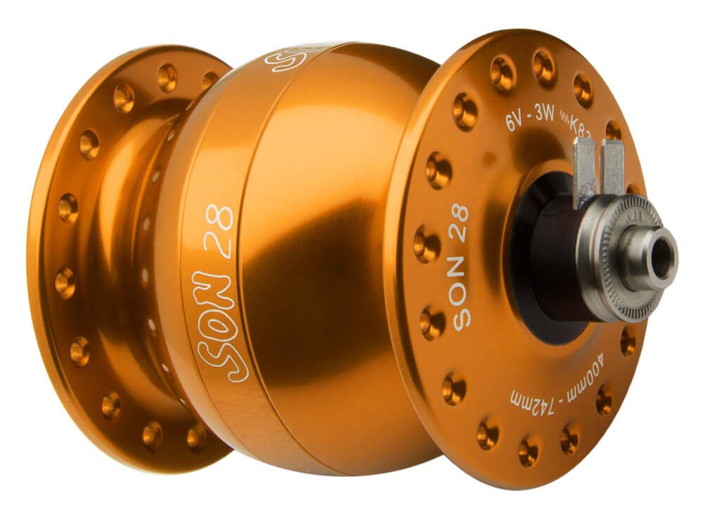 SON 28 QR Hub Dynamo Rimbrake SON 28 QR Hub Dynamo Rimbrake