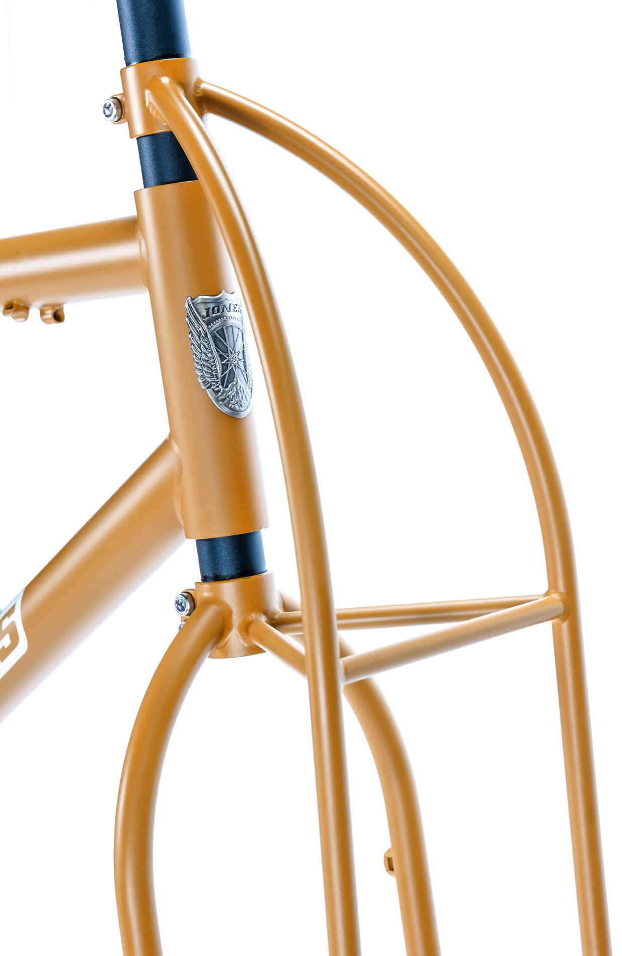 Jones Steel Plus LWB Diamond frameset Orange