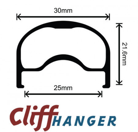 Velocity Cliffhanger Rim - 700c