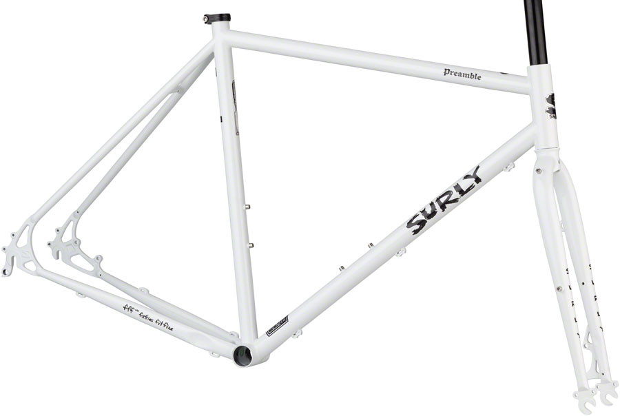 Surly Preamble Frameset - Thorfrost White