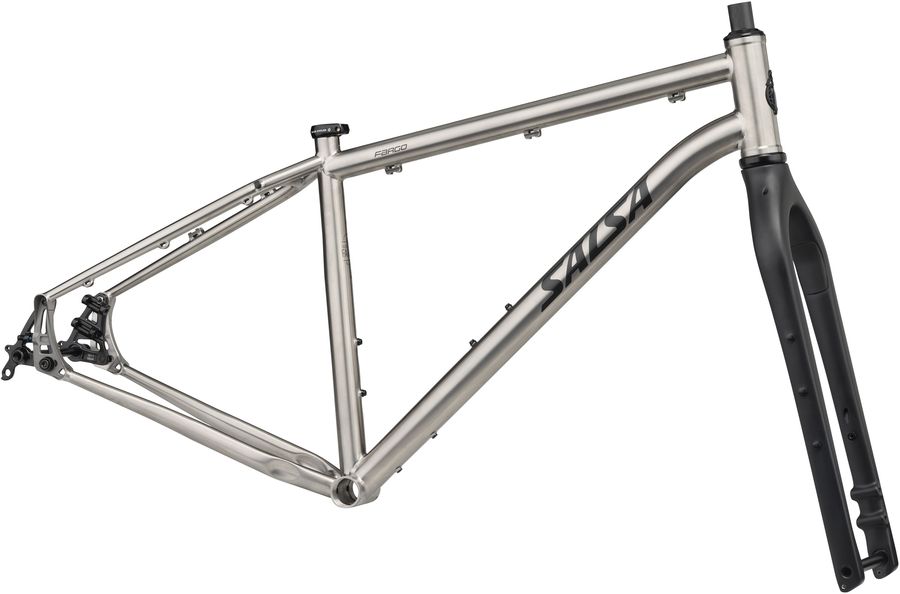 Salsa Fargo Flatmount Frameset - Titanium Salsa Fargo Flatmount Frameset - Titanium