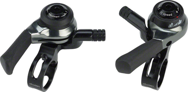 Microshift Mega 11-Speed Mountain Thumb Shifters