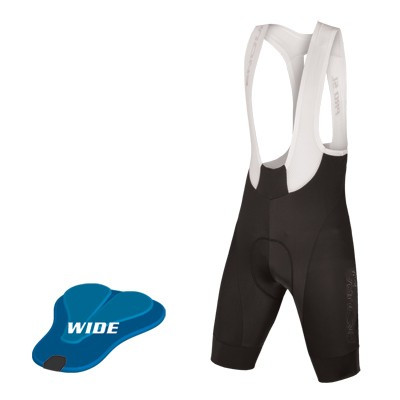 Endura Pro SL Bib Short II - Black - Wide Pad