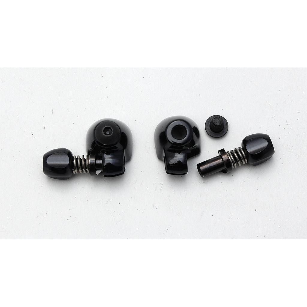 IRD QR Cable Stops Adjusters - Pair - Black