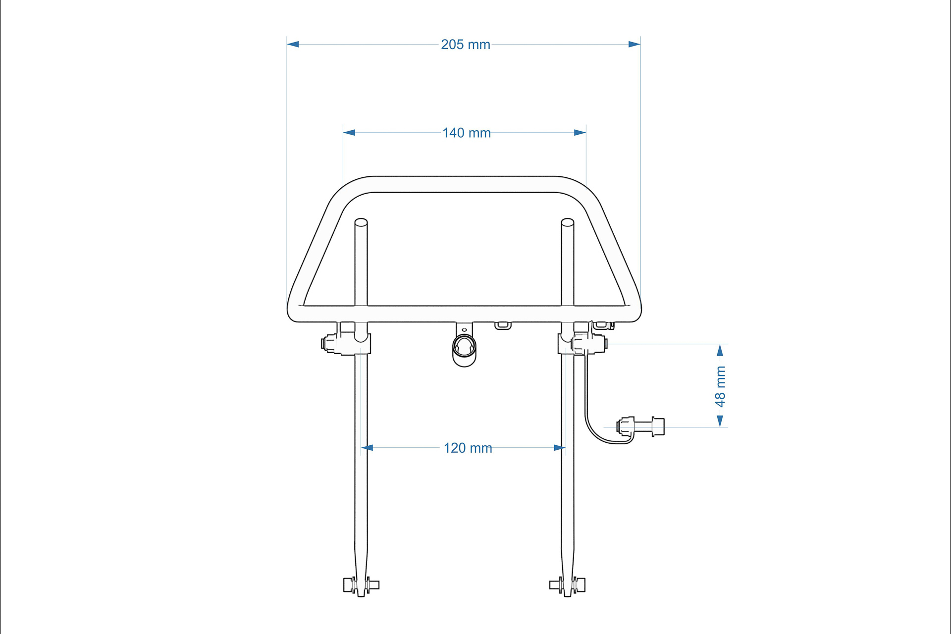 Allygn - Diamond Front Rack