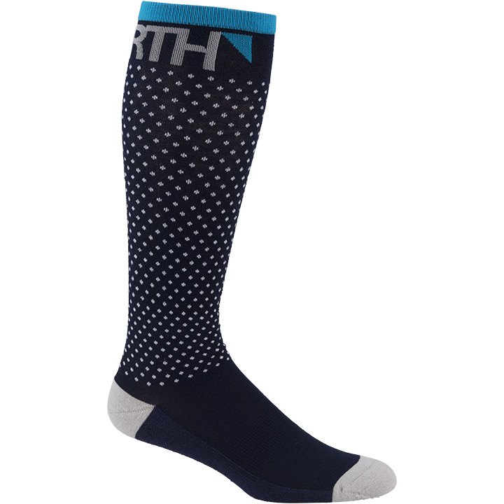 45NRTH Snowblind Knee High Sock - Blue
