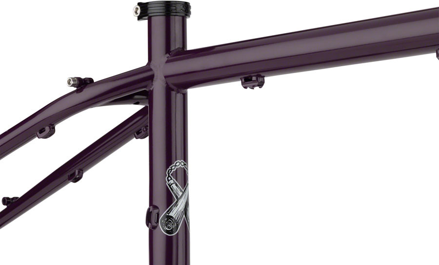 Surly Karate Monkey Frameset - Organic Eggplant