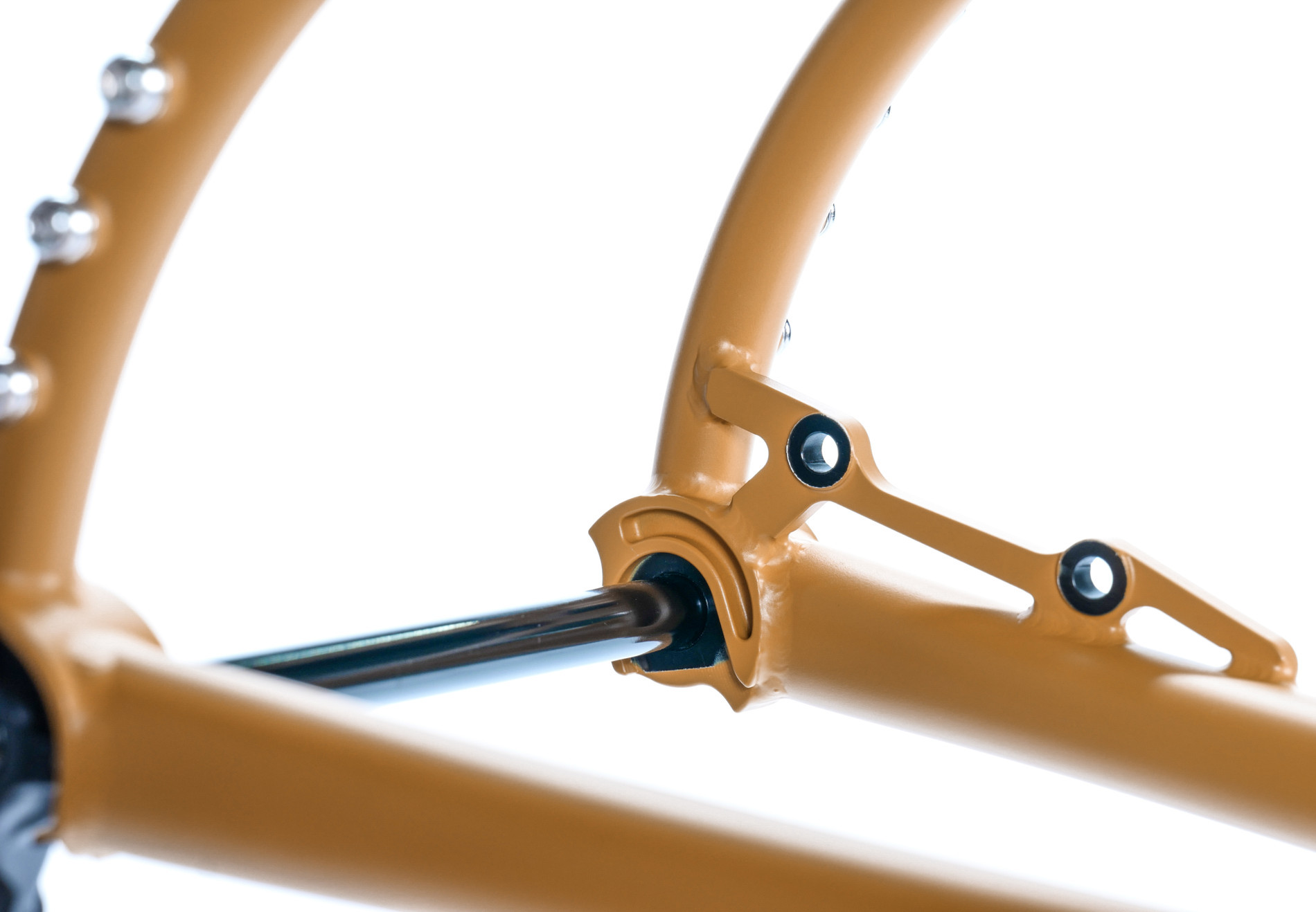 Jones Steel Plus LWB Diamond frameset Oranje