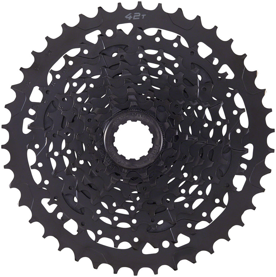 microSHIFT ADVENT Cassette - 9 Speed 11-42T  - Alu Large Cog