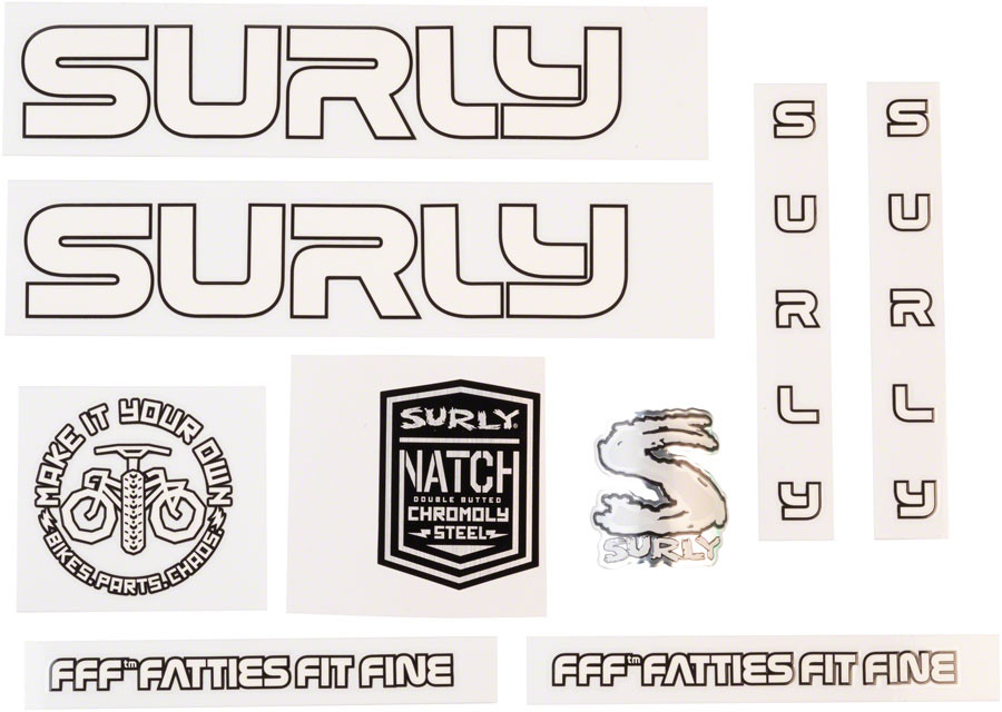 Surly Intergalactic Decal Set