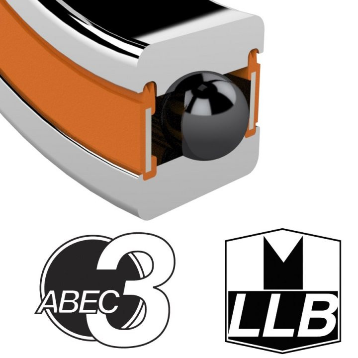 Enduro Bearings R4 LLB ABEC 3 - 1/4x5/8x0.196"